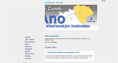 Desktop Screenshot of cunek.info